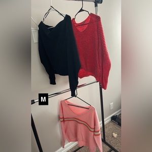 ALL 3 SWEATERS